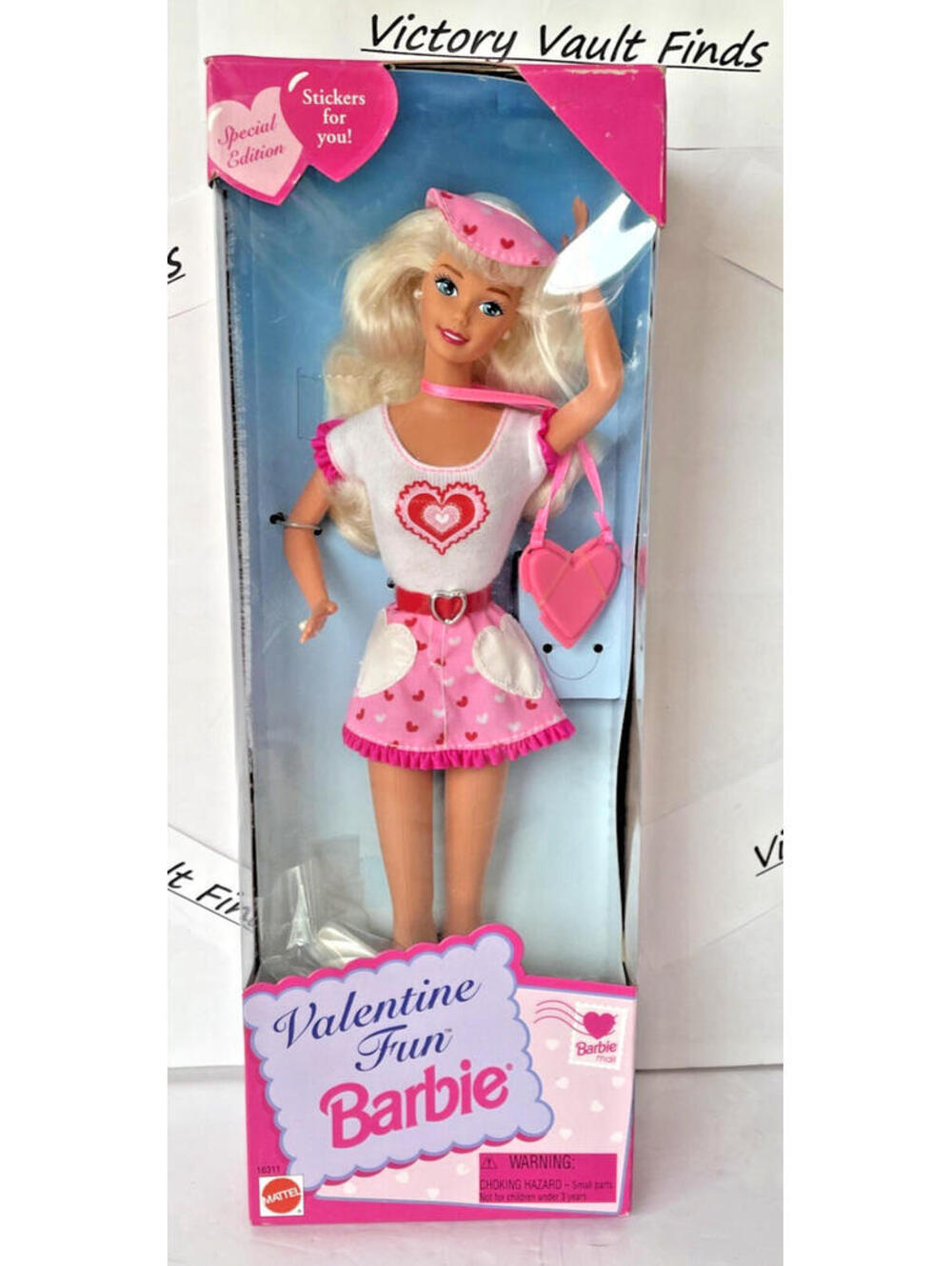 1996 Special Edition Valentine Fun Barbie Doll Mattel